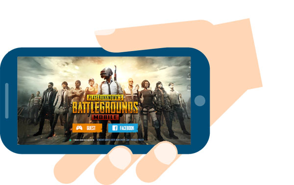 Player Unknown's Battlegrounds در موبایل