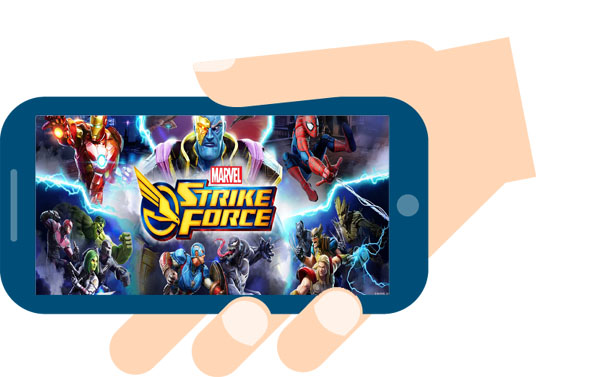 Marvel Strike Force - بازی های اندروید 2018